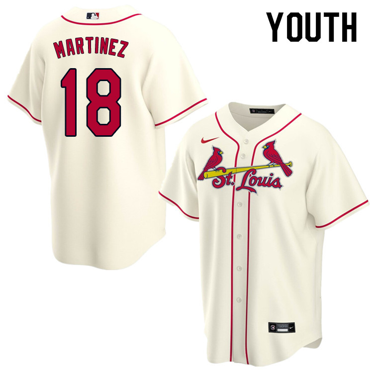 Nike Youth #18 Carlos Martinez St.Louis Cardinals Baseball Jerseys Sale-Cream